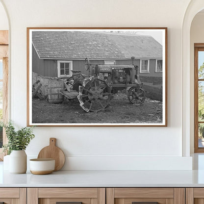 1936 Vintage Tractor on Roy Merriott Farm Iowa - Available at KNOWOL
