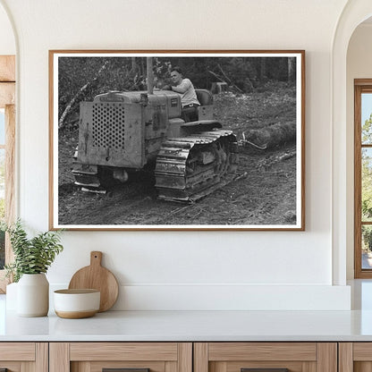 1937 Caterpillar Tractor Logging in Effie Minnesota - Available at KNOWOL