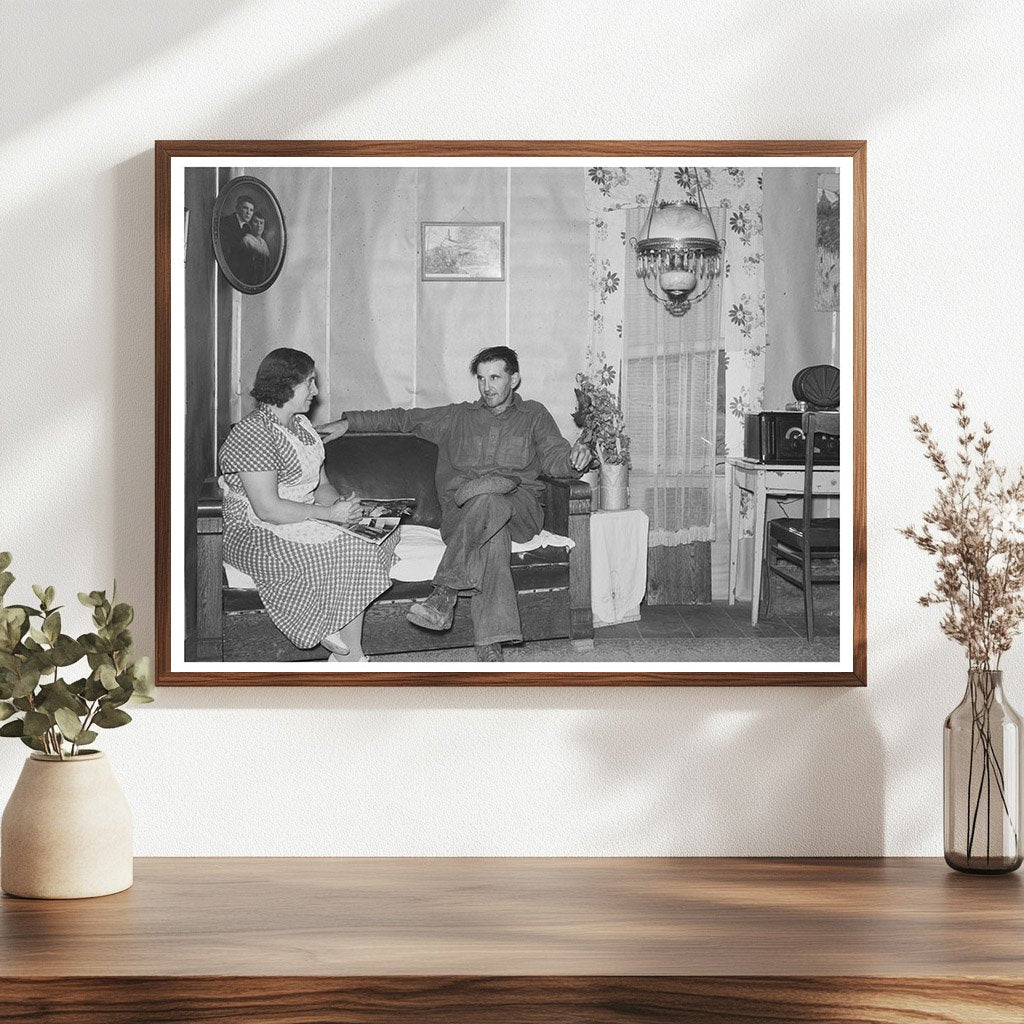 1937 Family Discussion in Drought - Affected North Dakota Home - Available at KNOWOL
