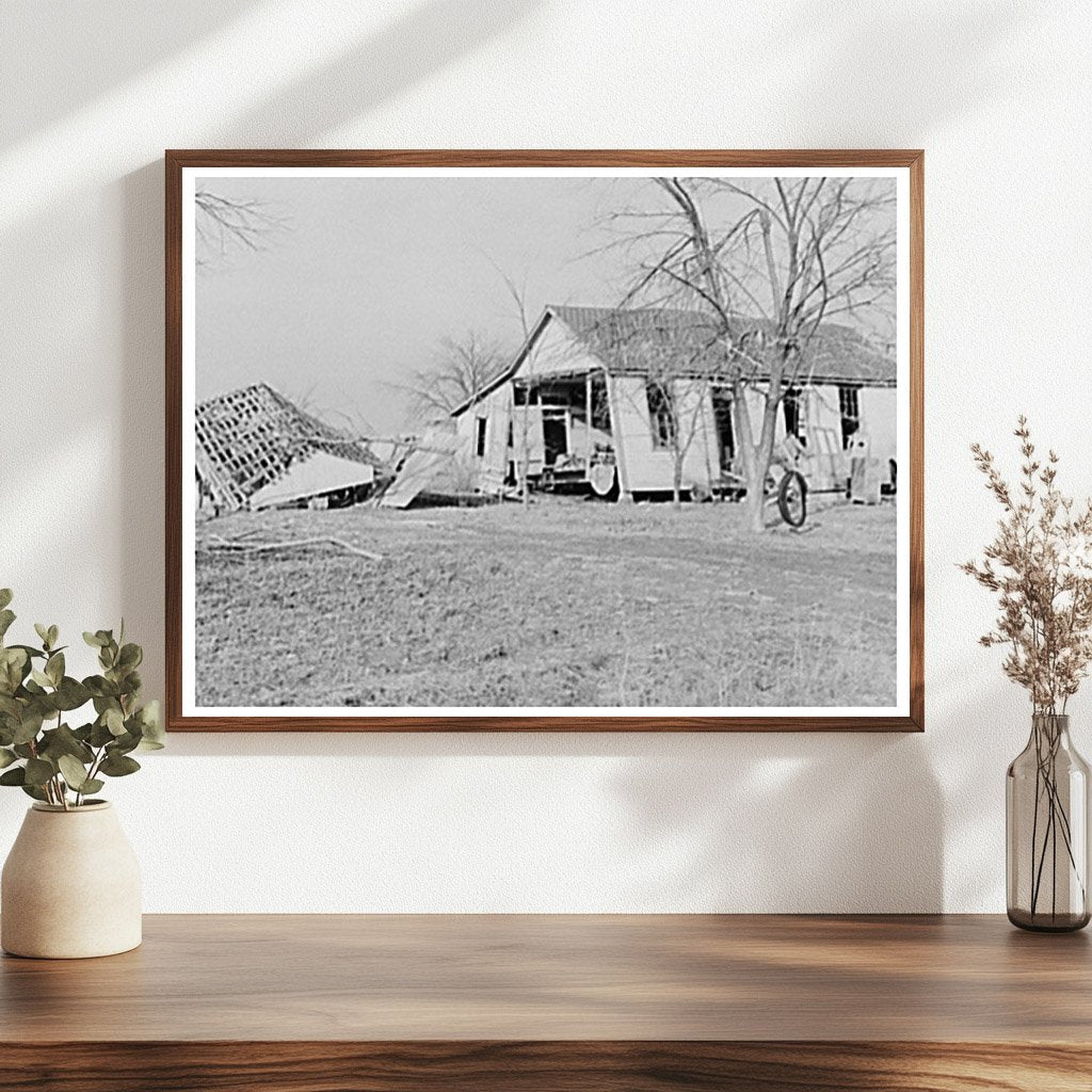 1937 Flood Damage Farmhouse Posey County Indiana - Available at KNOWOL