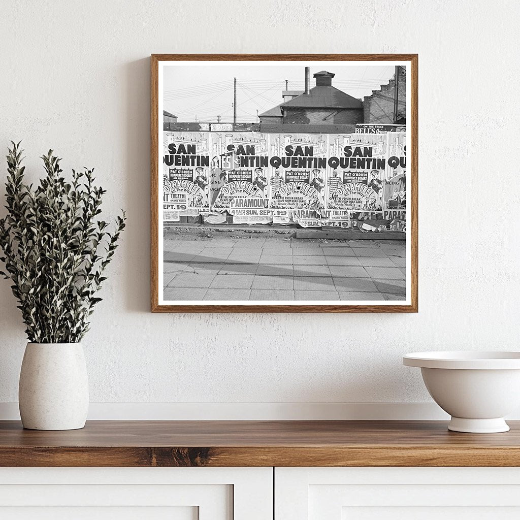 1937 Grand Forks North Dakota Roadside Billboard Image - Available at KNOWOL