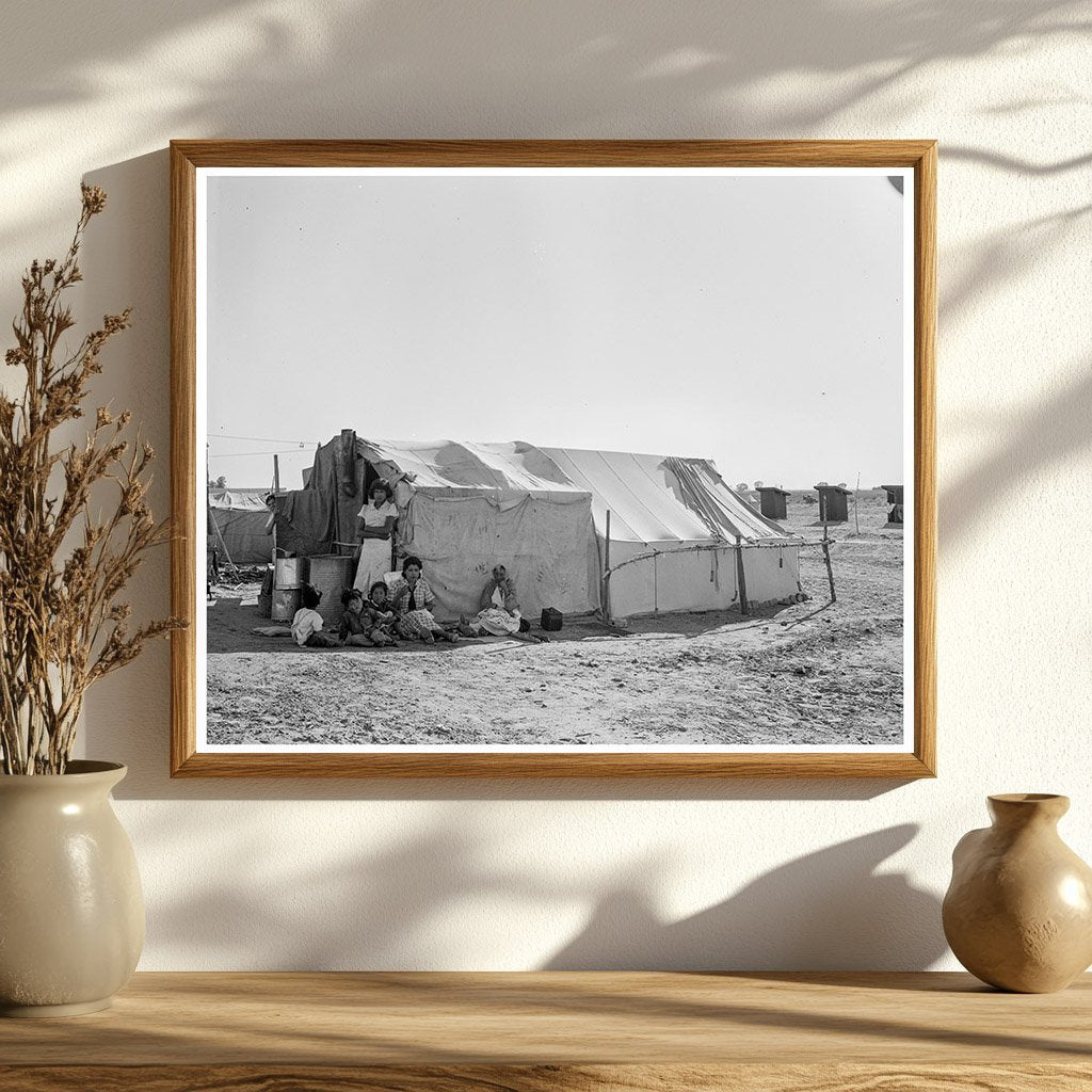 1937 Migrant Agricultural Workers Camp in California - Available at KNOWOL