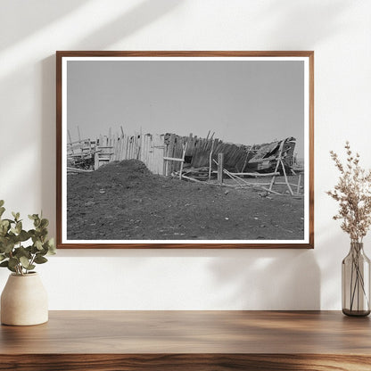 1937 Photo of Storm - Damaged Barn in North Dakota - Available at KNOWOL