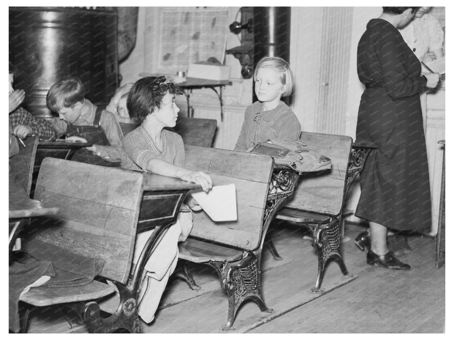 1937 Rural School in Williams County North Dakota - Available at KNOWOL