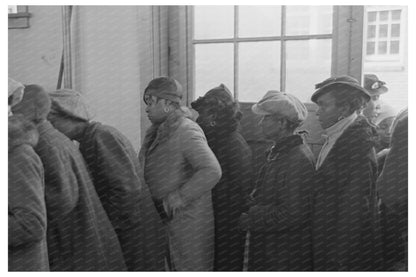 1937 Sikeston Missouri Flood Refugees in Schoolhouse - Available at KNOWOL