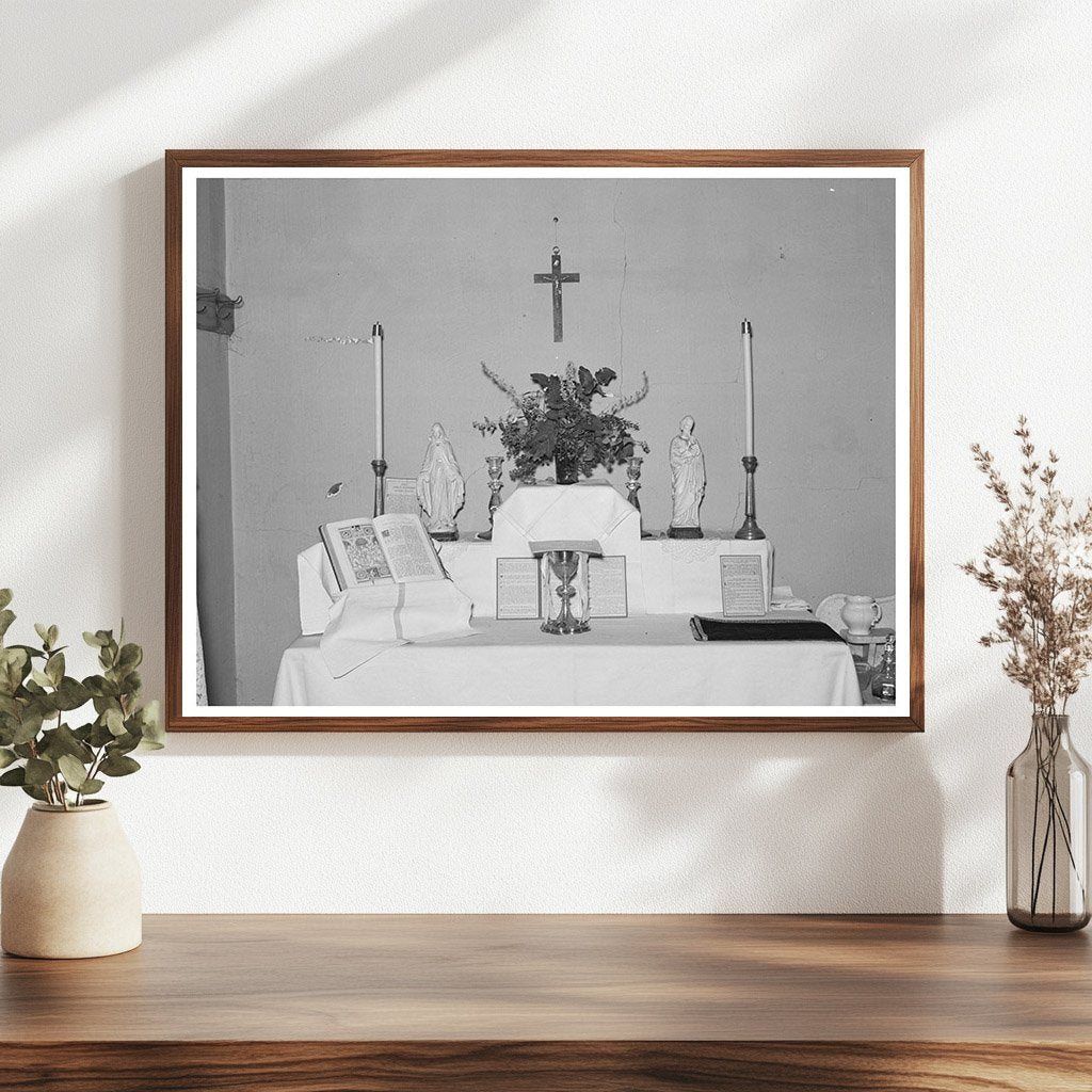 1937 Vintage Chapel of Catholic Priest in South Dakota - Available at KNOWOL