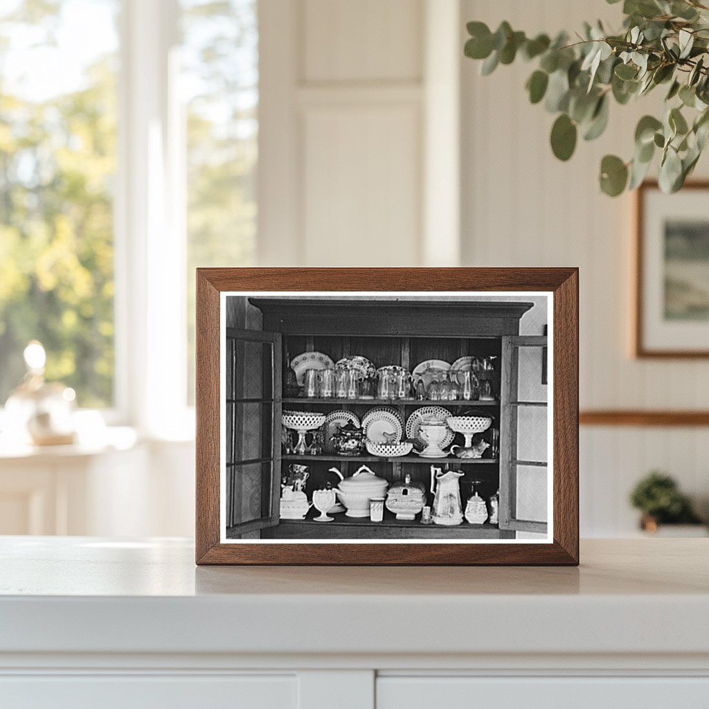 1937 Vintage Cupboard in Eldorado Illinois Home - Available at KNOWOL