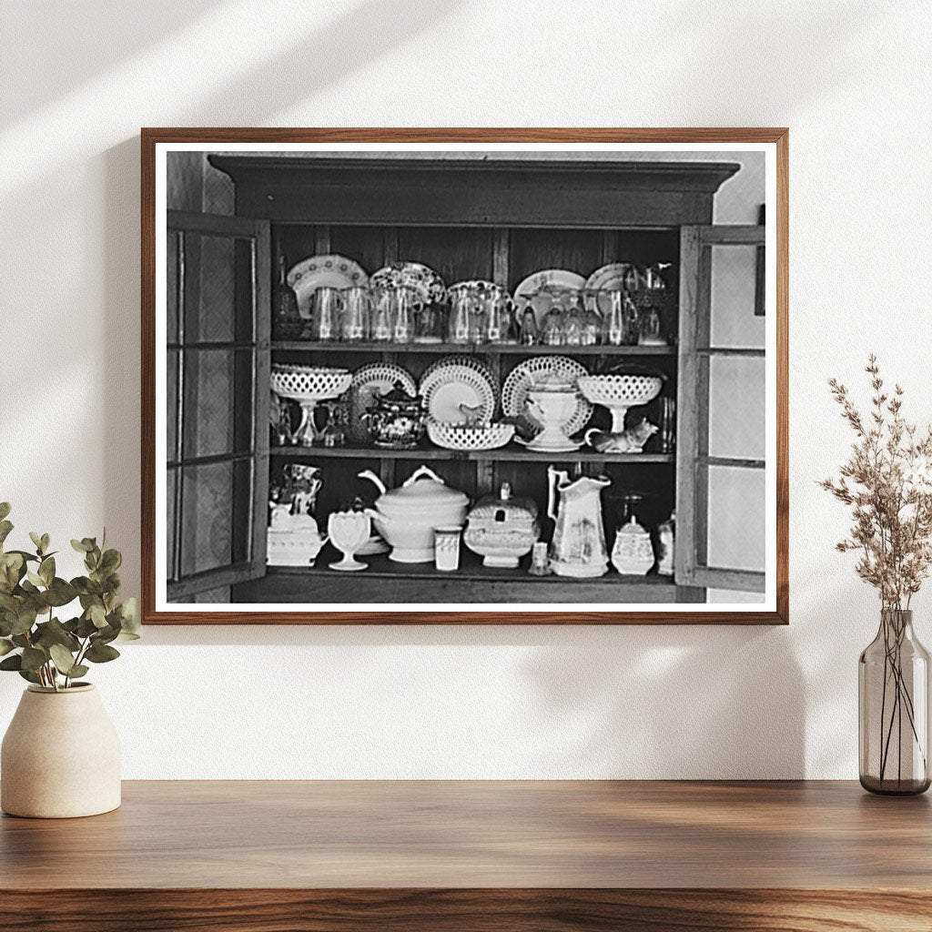 1937 Vintage Cupboard in Eldorado Illinois Home - Available at KNOWOL