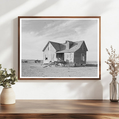 1937 Vintage Farmhouse and Water Wagon in Montana - Available at KNOWOL