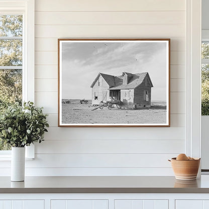 1937 Vintage Farmhouse and Water Wagon in Montana - Available at KNOWOL