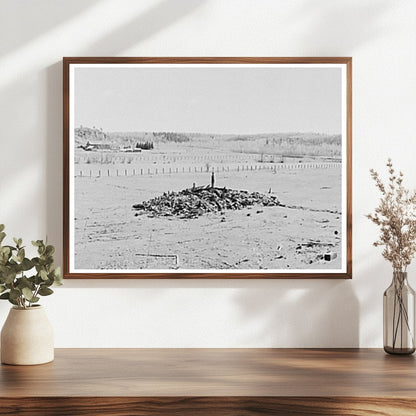 1937 Vintage Image of Abandoned Iron Mine in Michigan - Available at KNOWOL