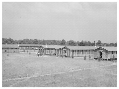 1937 Vintage Image of Work Camp in Wisconsin Resettlement Project - Available at KNOWOL