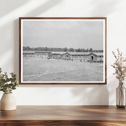 1937 Vintage Image of Work Camp in Wisconsin Resettlement Project - Available at KNOWOL