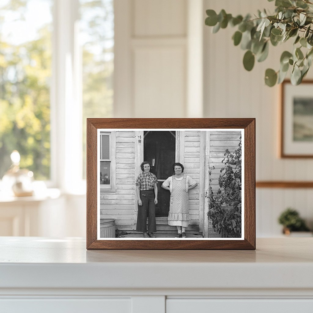 1937 Vintage Image Pioneer Farmer Family Little Fork Minnesota - Available at KNOWOL