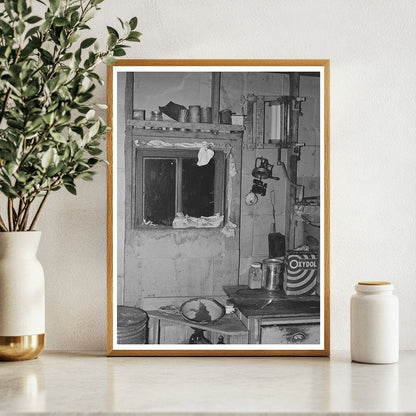 1937 Vintage Kitchen Window in Dust Storm Affected Area - Available at KNOWOL