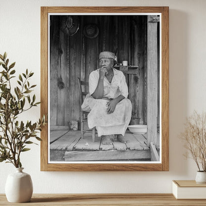 1937 Vintage Photo of Sharecropper Woman in Mississippi - Available at KNOWOL