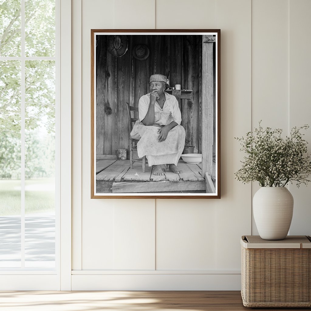 1937 Vintage Photo of Sharecropper Woman in Mississippi - Available at KNOWOL