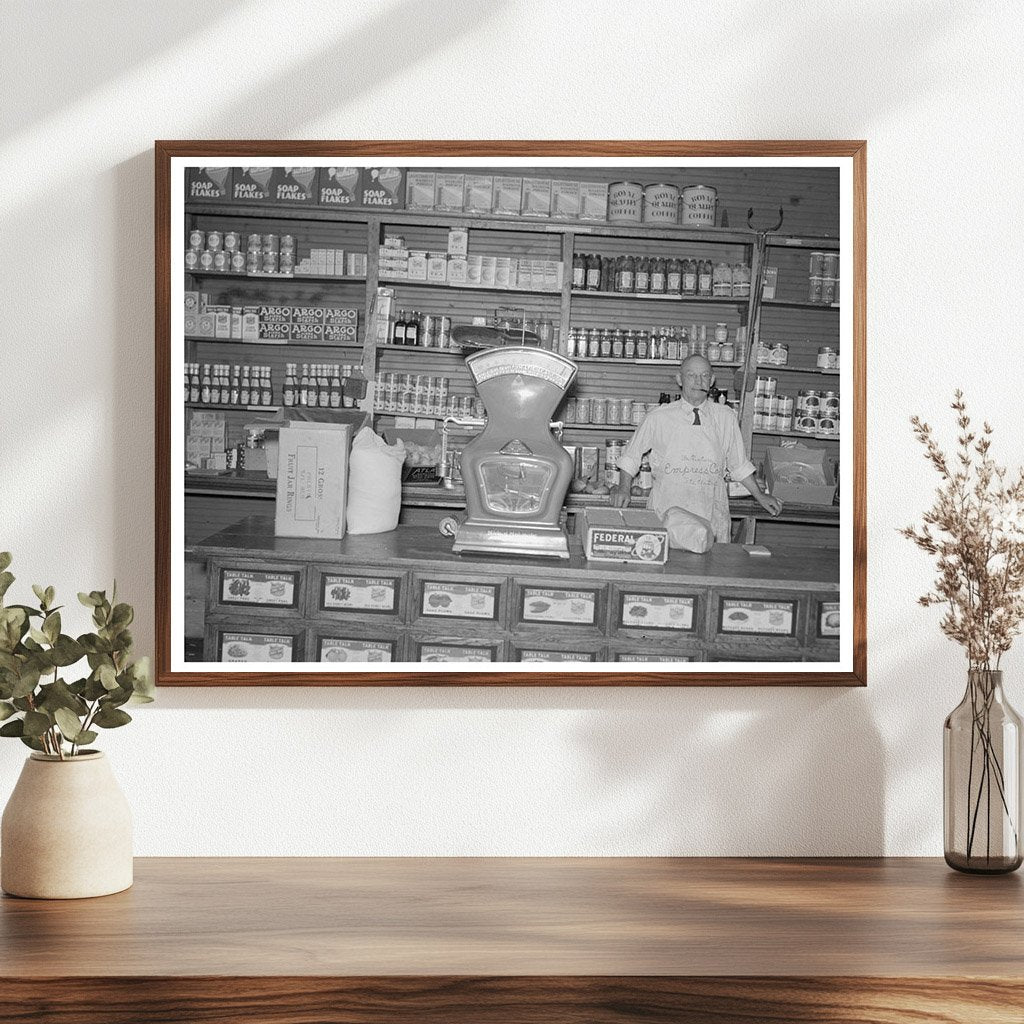 1937 Vintage Store Interior in Winton Minnesota - Available at KNOWOL