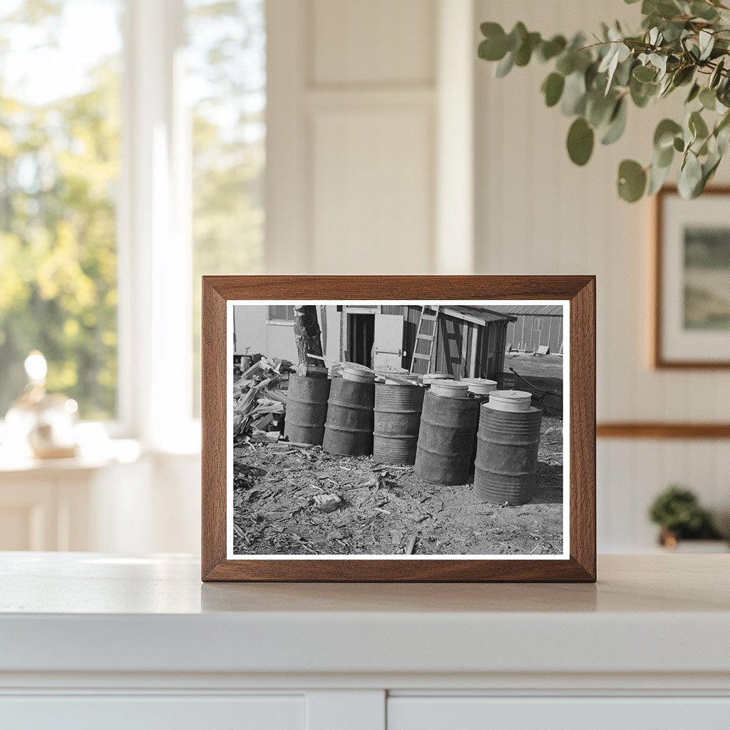 1937 Vintage Water Cans for Lumberjacks in Itasca County - Available at KNOWOL