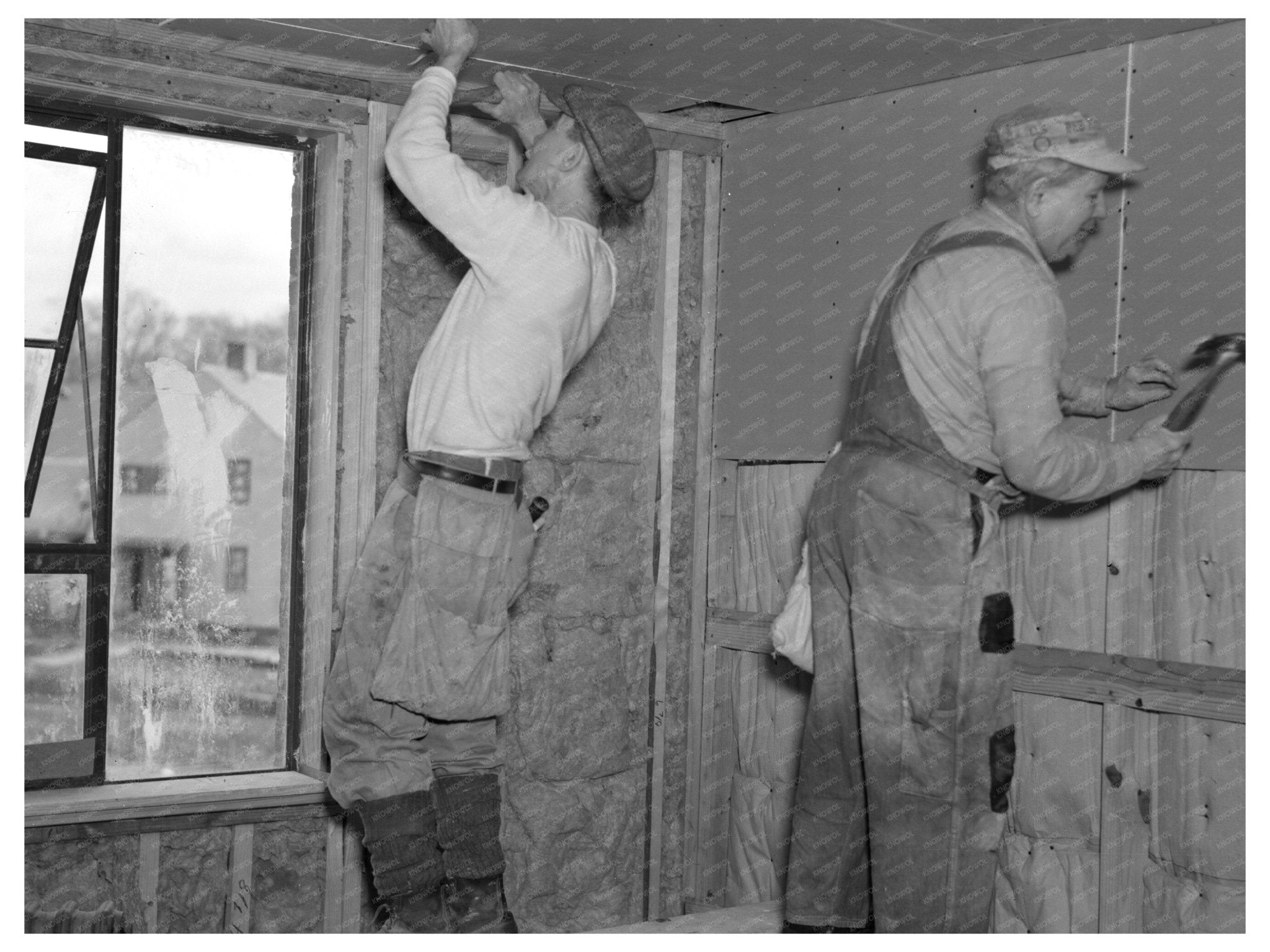 1937 Wallboard Installation in Greenhills Ohio Home - Available at KNOWOL