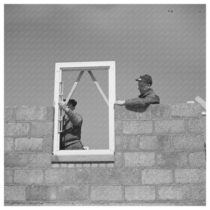 1937 Window Frame Installation in Greendale Wisconsin - Available at KNOWOL