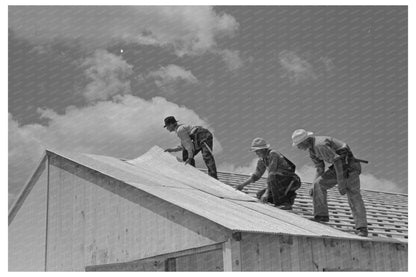 1938 Barn Construction with Metal Roofing in Southeast Missouri - Available at KNOWOL