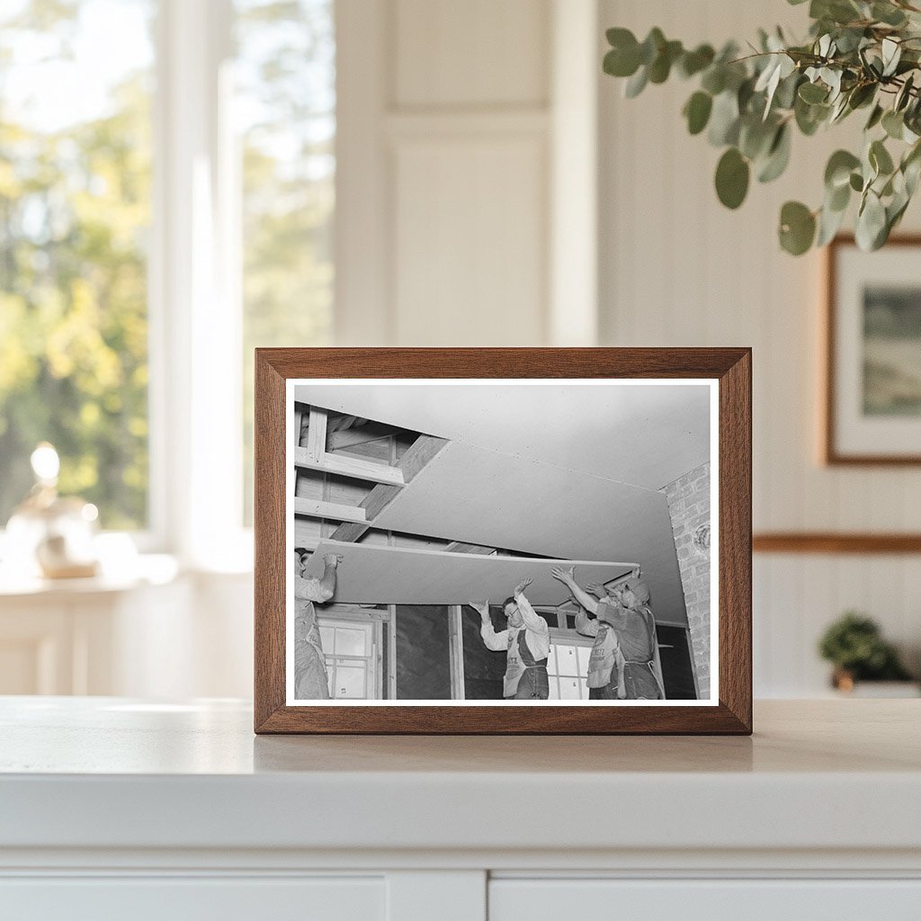 1938 Construction of House in Southeast Missouri - Available at KNOWOL