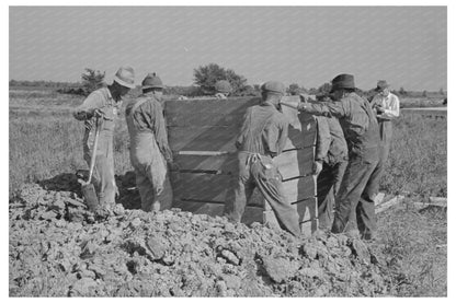 1938 Construction of Privy in Southeast Missouri Farms - Available at KNOWOL