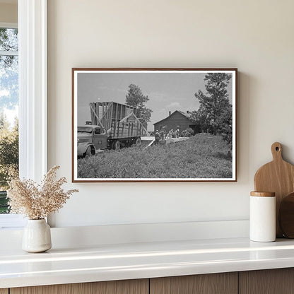 1938 Construction Scene in New Madrid County Missouri - Available at KNOWOL