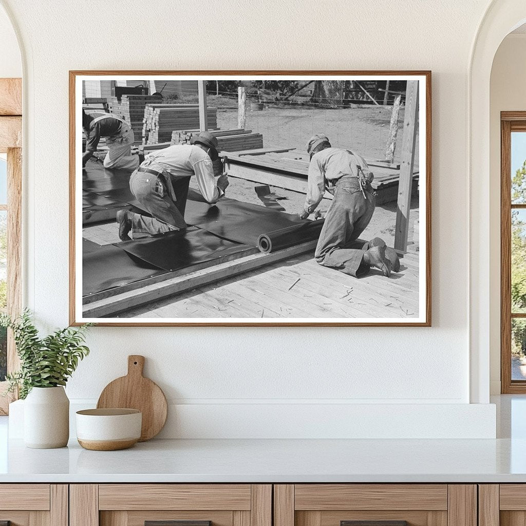 1938 Construction Workers at Southeast Missouri Farms Project - Available at KNOWOL