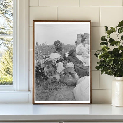 1938 Cotton Pickers at Lake Dick Project Arkansas - Available at KNOWOL