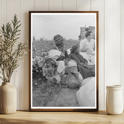 1938 Cotton Pickers at Lake Dick Project Arkansas - Available at KNOWOL