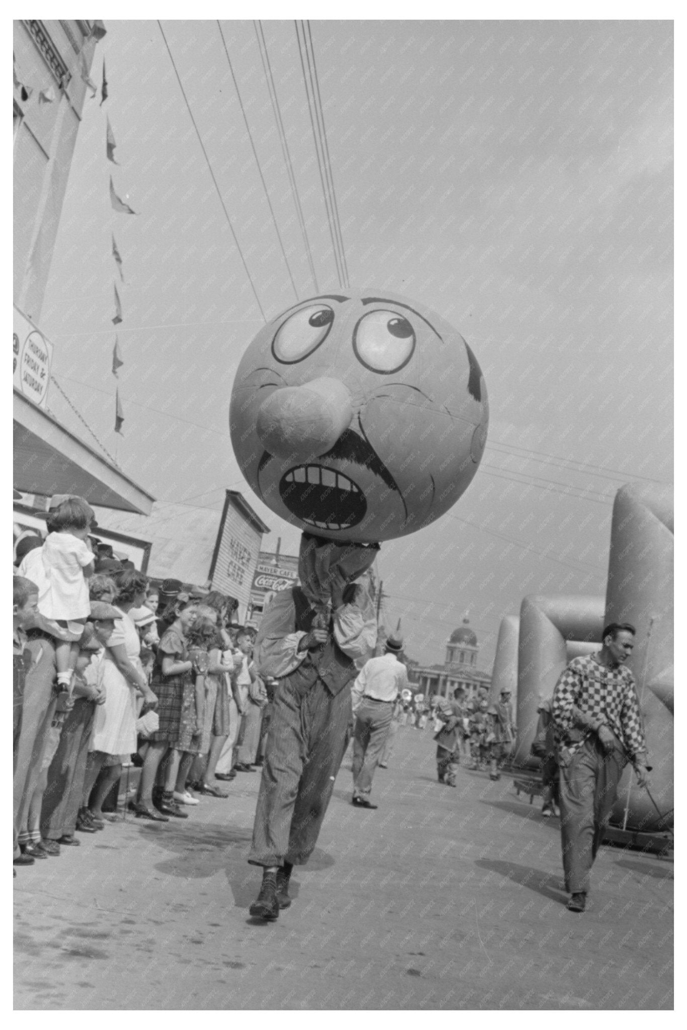 1938 Crowley Louisiana National Rice Festival Parade Balloons - Available at KNOWOL