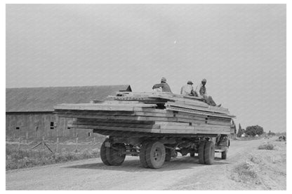 1938 Delivery of Barn Panels for Southeast Missouri Farms Project - Available at KNOWOL