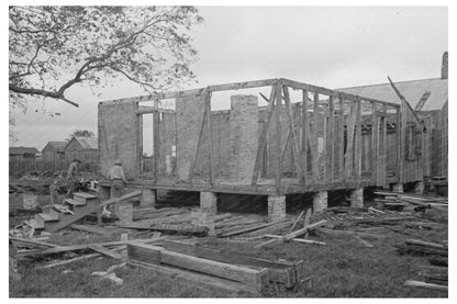 1938 Demolition of House in Lutcher Louisiana - Available at KNOWOL