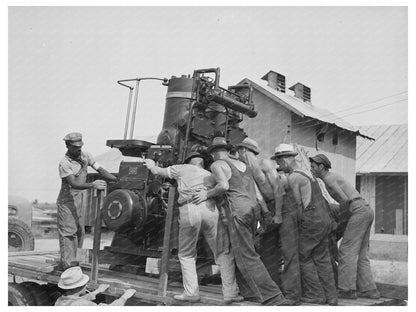 1938 Diesel Engine for Cotton Gin in Southeast Missouri - Available at KNOWOL