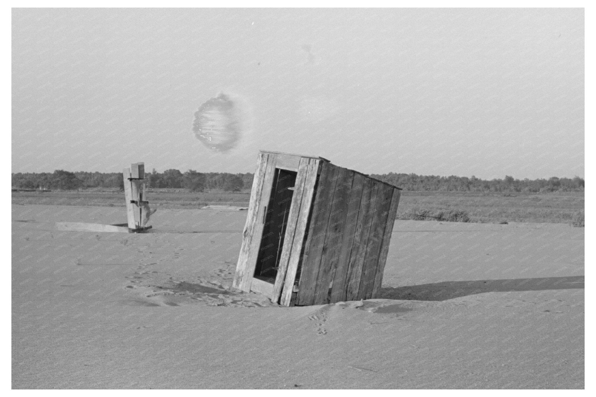 1938 Flood Damage in New Madrid County Missouri - Available at KNOWOL