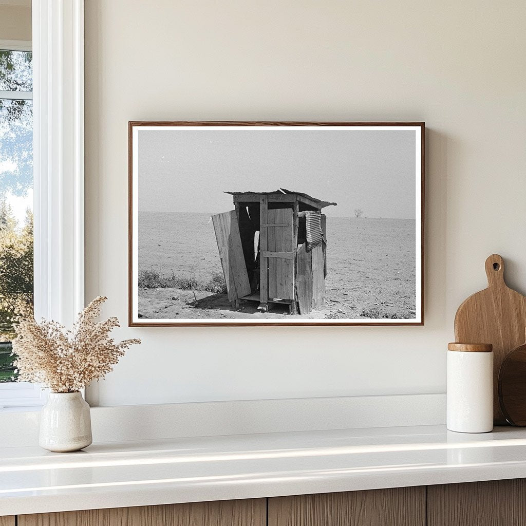 1938 Front Porch of Sharecropper Cabin in Southeast Missouri - Available at KNOWOL