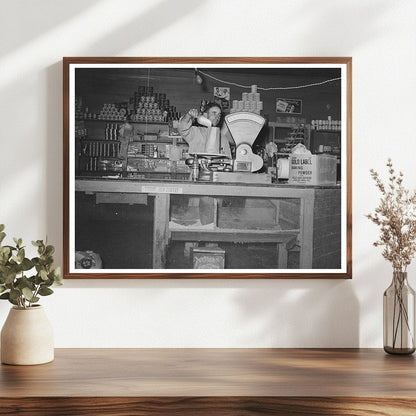 1938 Grocery Store Scene in New Iberia Louisiana - Available at KNOWOL