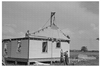 1938 House Construction in Southeast Missouri Farms - Available at KNOWOL