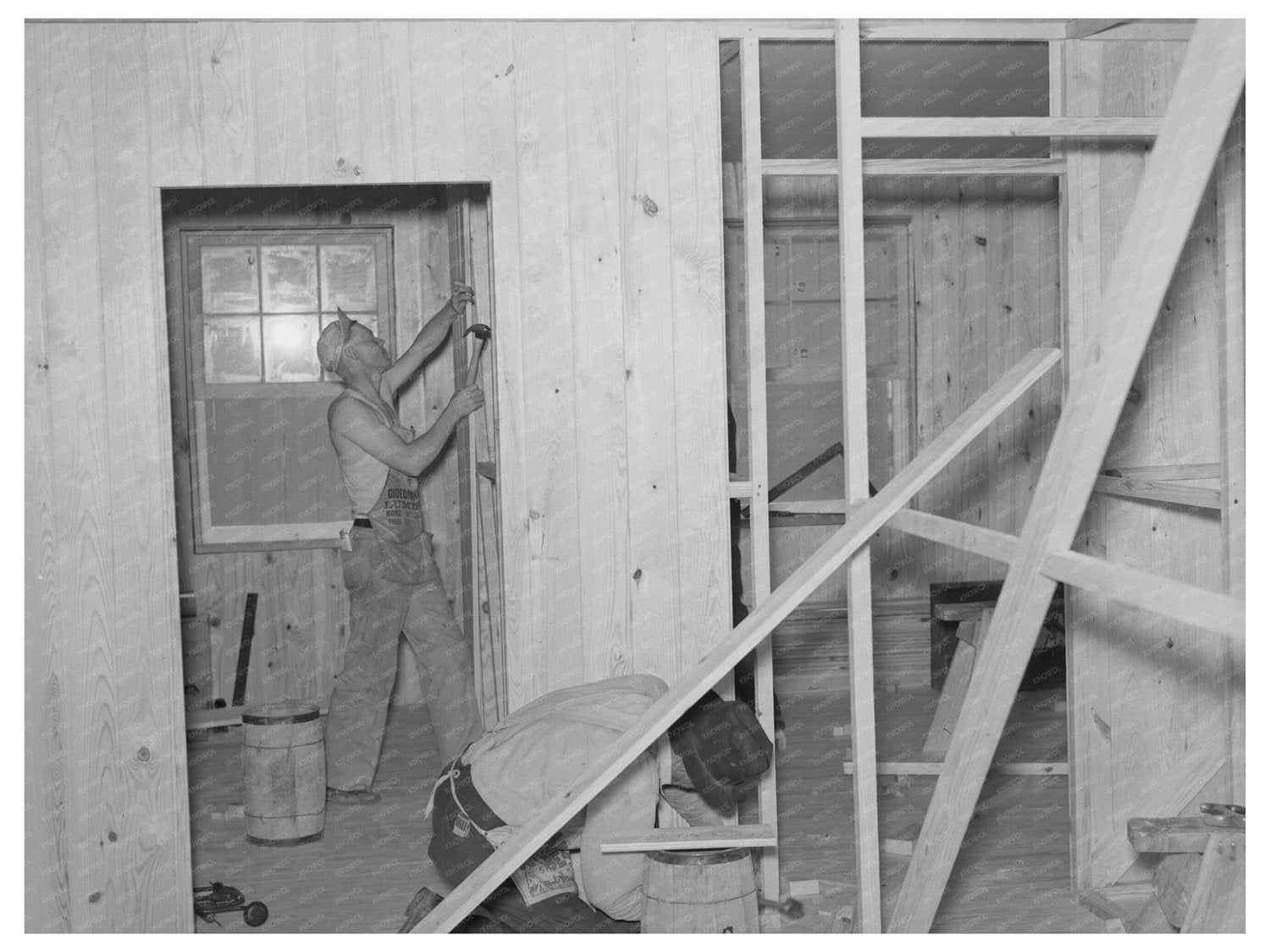 1938 House Construction in Southeast Missouri New Madrid County - Available at KNOWOL