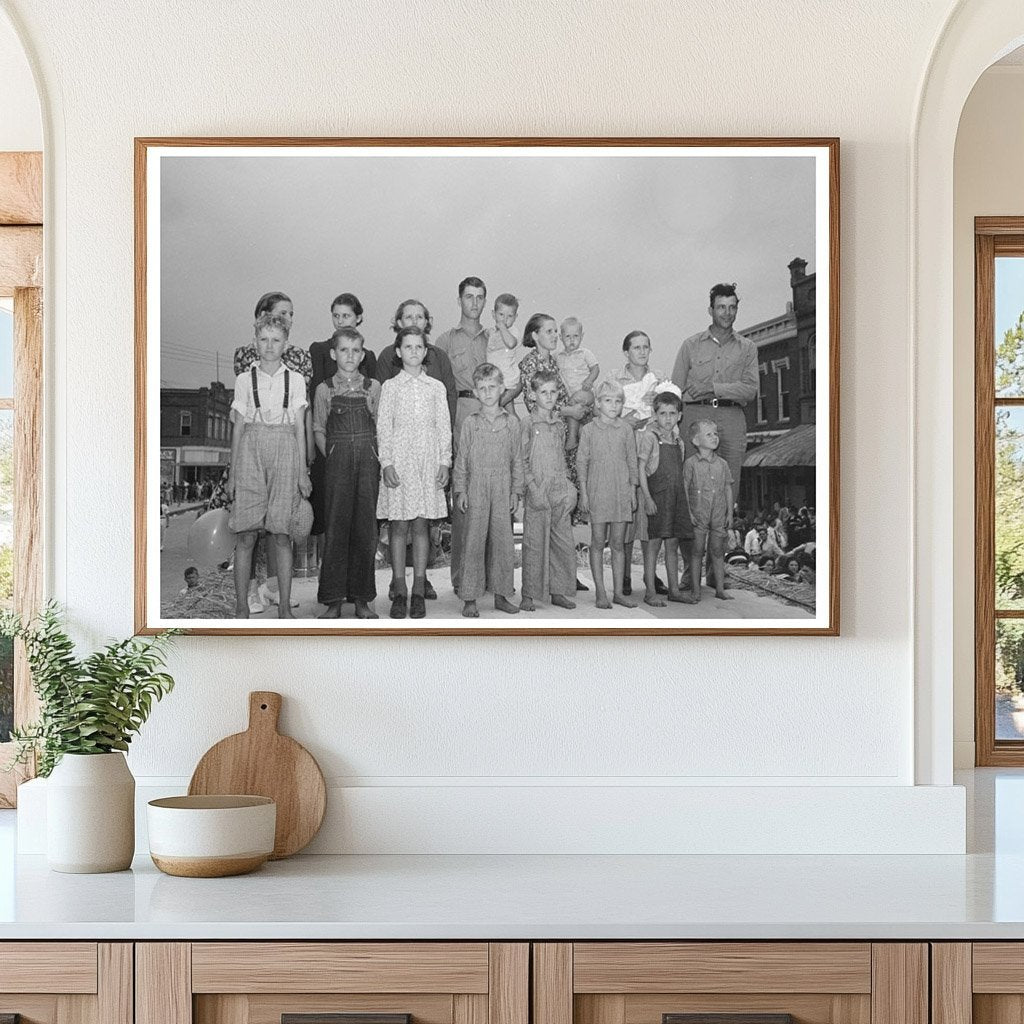 1938 National Rice Festival Family Contest Winner Photo - Available at KNOWOL