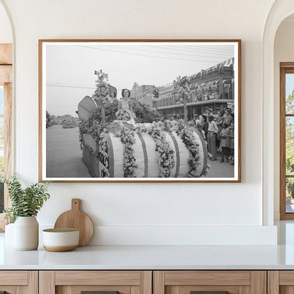 1938 National Rice Festival Parade in Crowley Louisiana - Available at KNOWOL