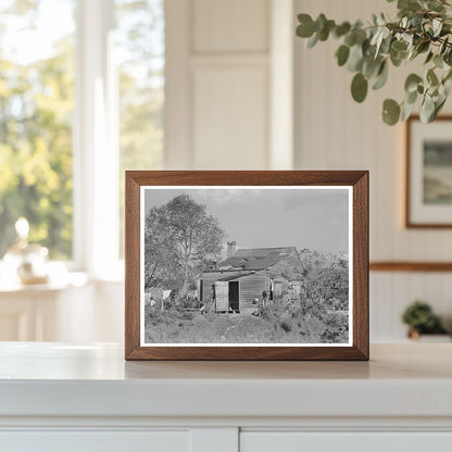 1938 Plantation Worker Home New Roads Louisiana Image - Available at KNOWOL