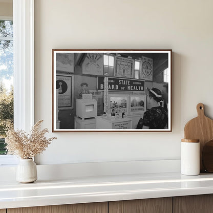 1938 Public Health Display at Louisiana Fair - Available at KNOWOL