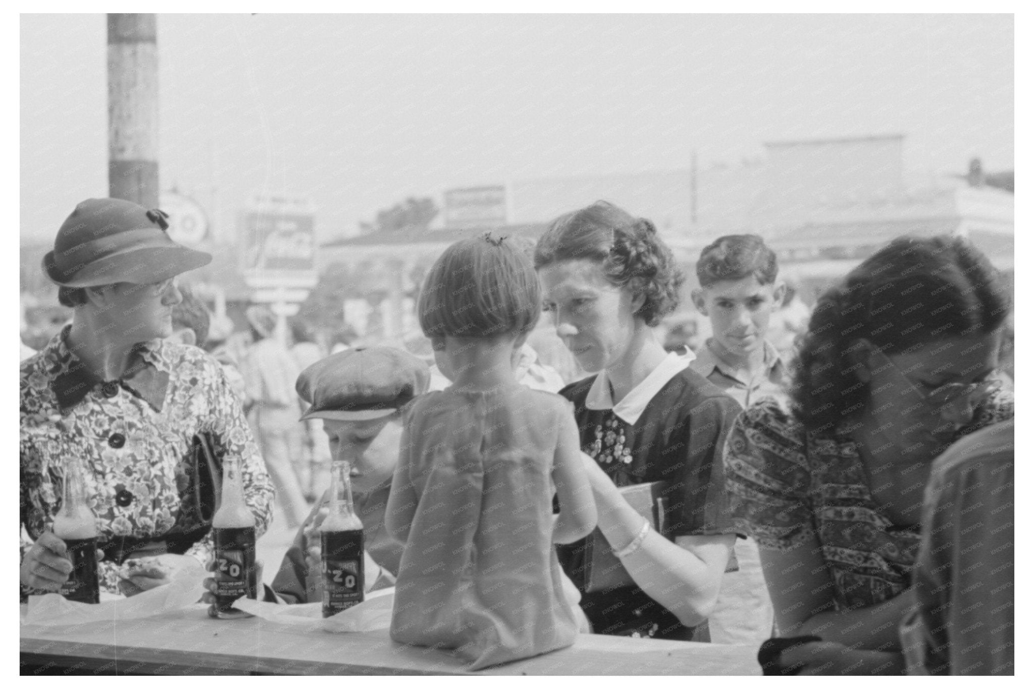 1938 Refreshment Stand at Louisiana State Fair - Available at KNOWOL