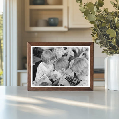 1938 Schoolchildren at Southeast Missouri Farms Image - Available at KNOWOL