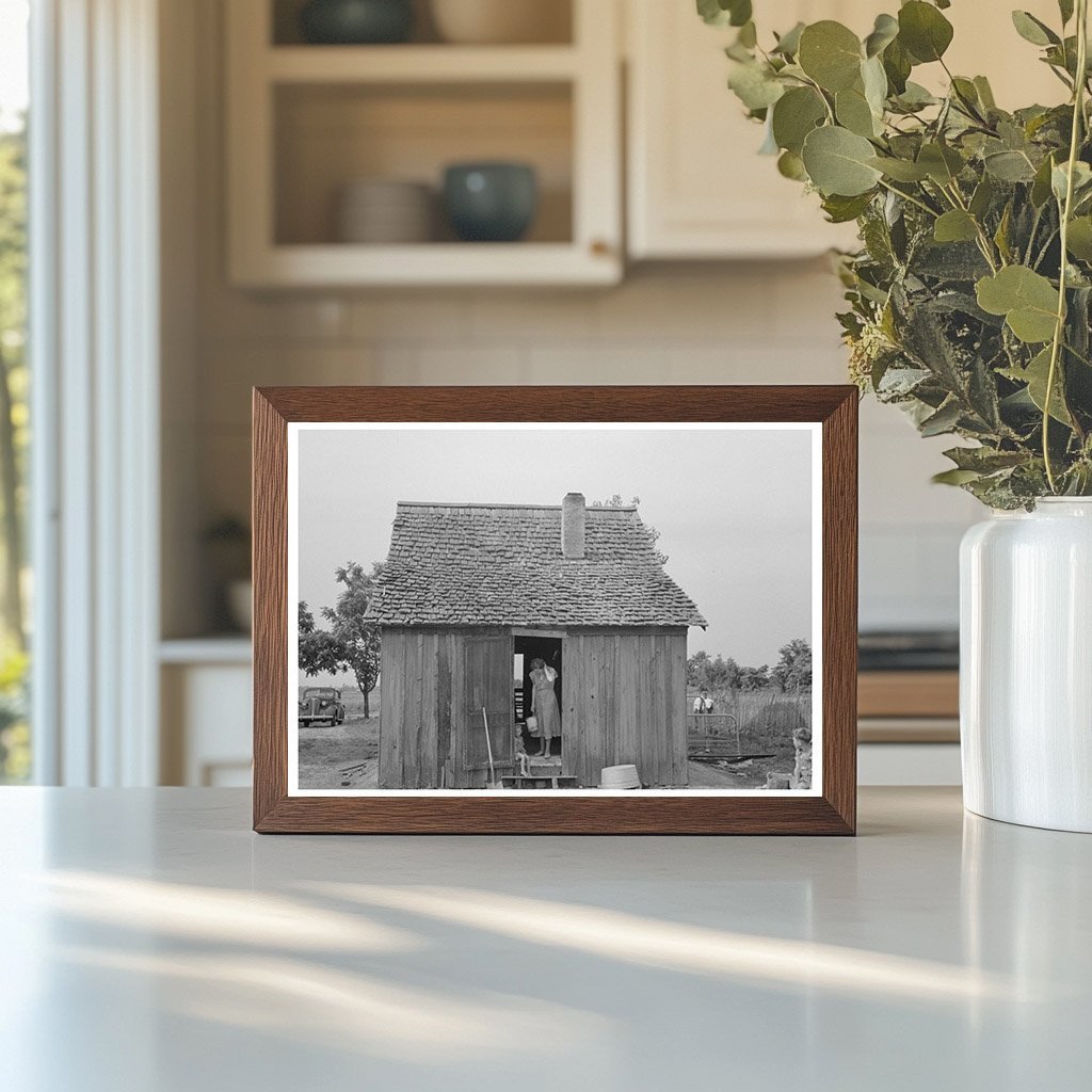 1938 Sharecropper House Southeast Missouri Farms Image - Available at KNOWOL