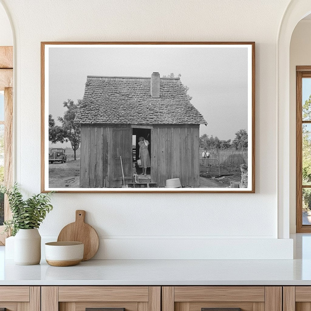 1938 Sharecropper House Southeast Missouri Farms Image - Available at KNOWOL