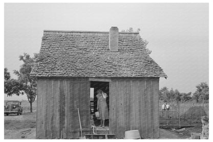 1938 Sharecropper House Southeast Missouri Farms Image - Available at KNOWOL